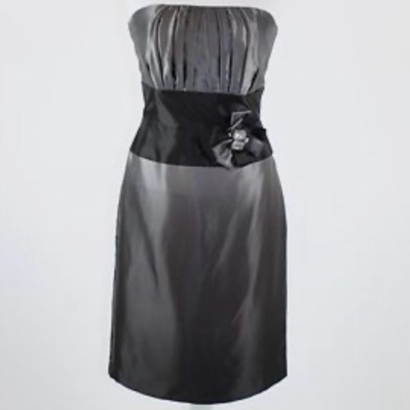 Elegant Strapless Dress - Picture 2 of 6